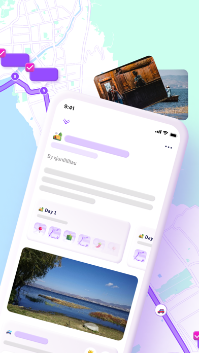 exping-Trip Planner,Travel Map Screenshot
