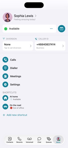 Dstny DK Connect iPhone screenshot