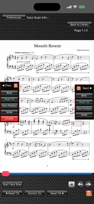Face Page Turner Plus screenshot 2