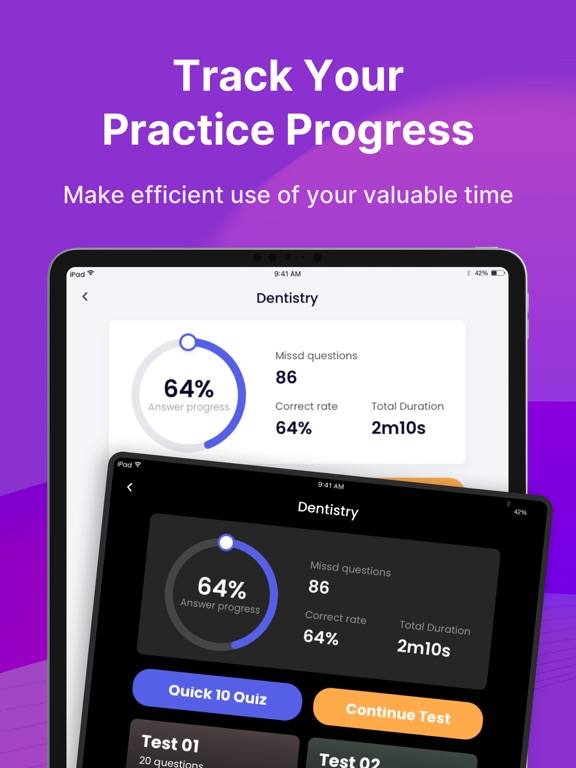 VTNE Exam Prep Practice 2026 iPad screenshot 4 - Education app