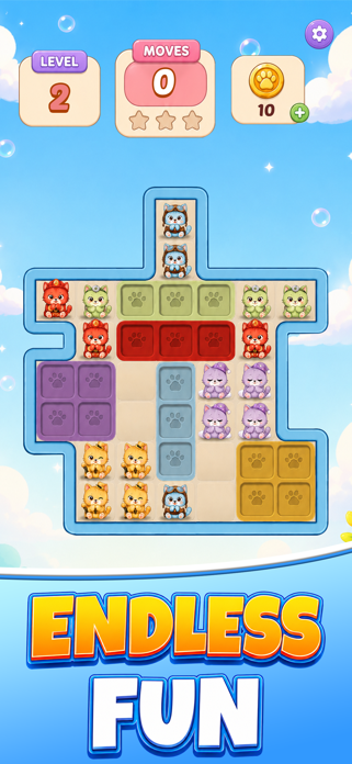 Drop The Kitty: Cat Puzzle Screenshot 3 of 4