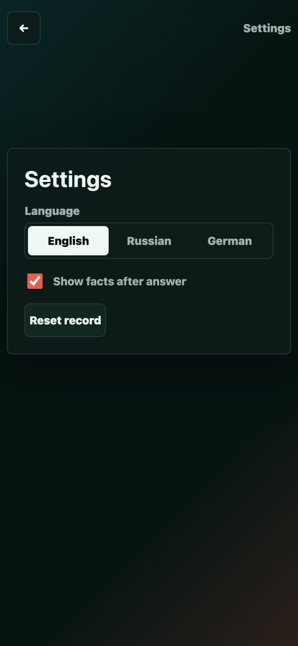 iPhone screenshot