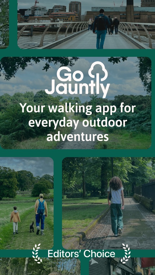 #1. Go Jauntly: Walks & Nature (iOS) 由: Go Jauntly Ltd