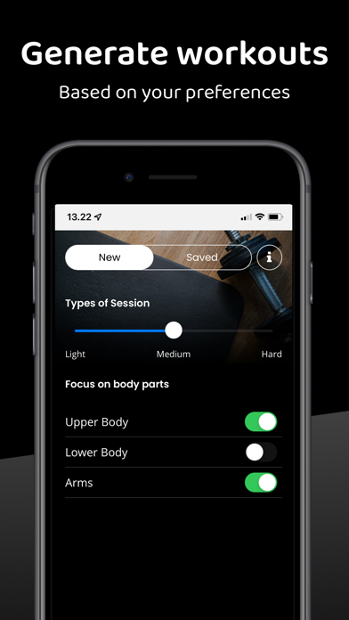 Tony's Dumbbell Home Workout Screenshot