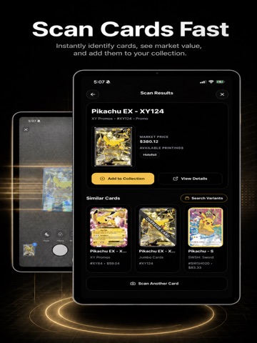 Minty: TCG Analytics iPad screenshot