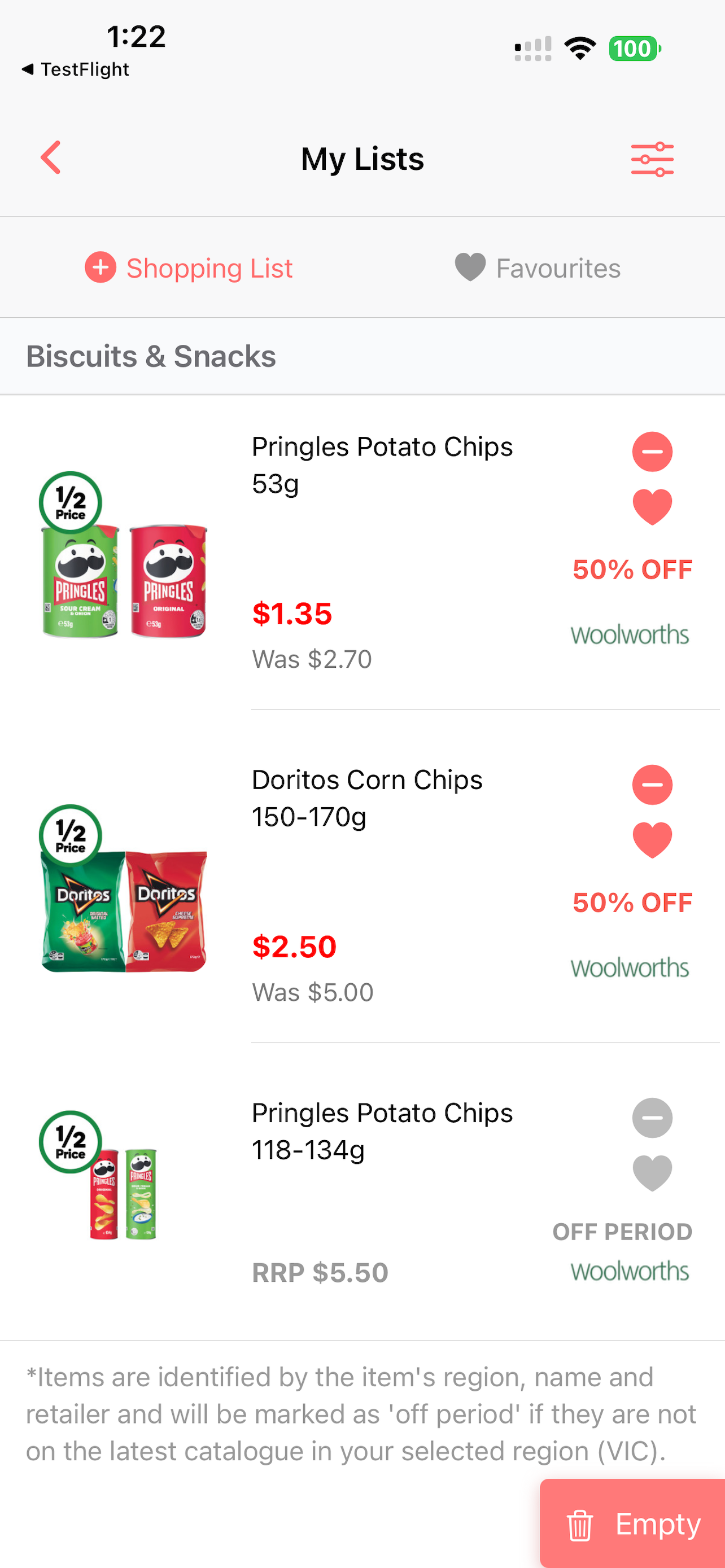 Price Off - Groceries Discount screenshot 6