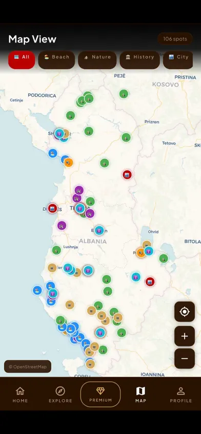 Where in Albania screenshot 3
