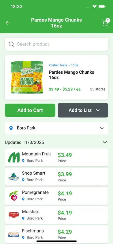 Price Peek screenshot 4