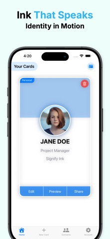Signify.ink screenshot
