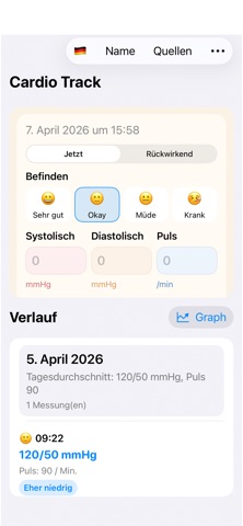 CardioTrack Screenshot 1 of 1