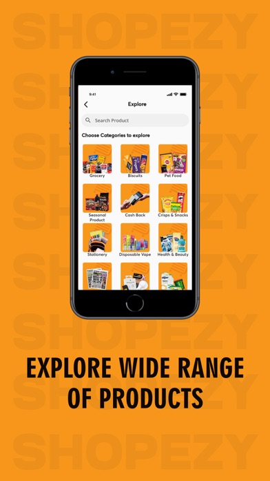 Shopezy - Food & Grocery App Screenshot