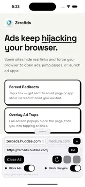 ZeroAds screenshot 1