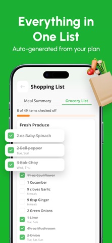 Eatpace: Dinner & Meal Planner Screenshot 5 of 5