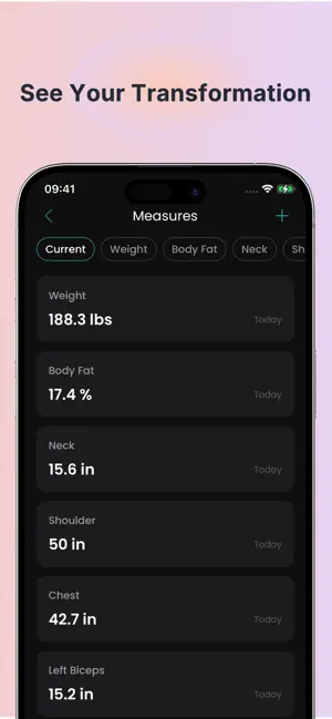 Lift - Gym & Nutrition tracker screenshot 2