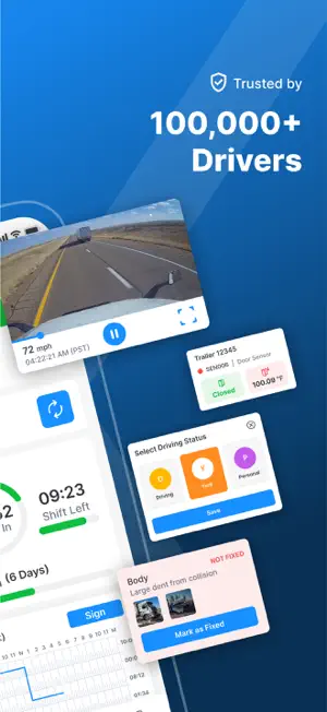 TruckX - Electronic Logbook screenshot 2