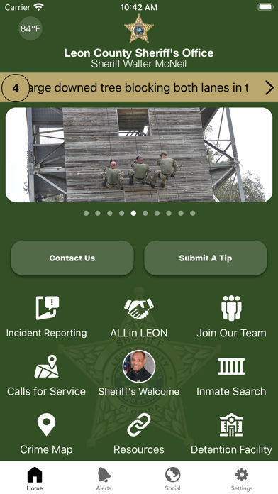 Leon County Sheriff's Office Screenshot