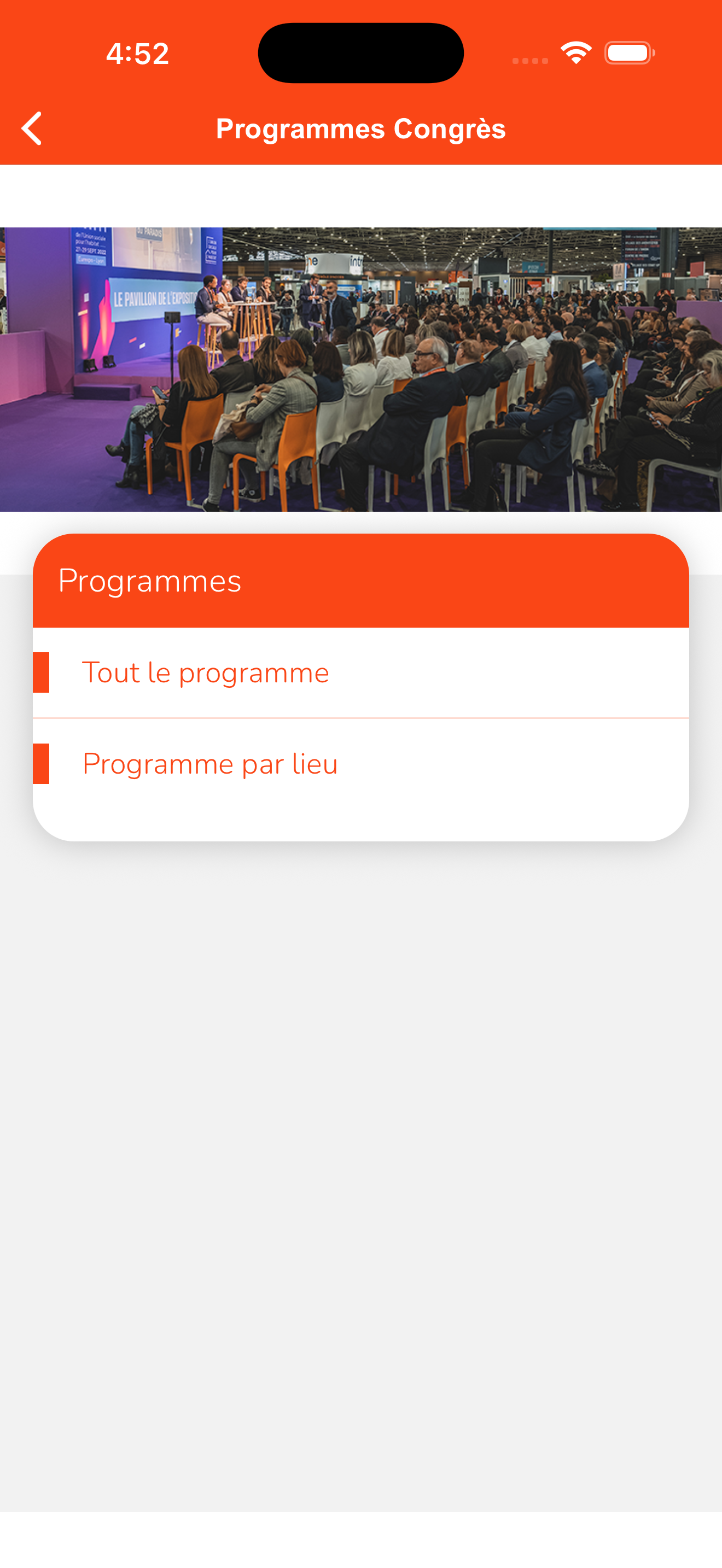 Congrès HLM screenshot 2