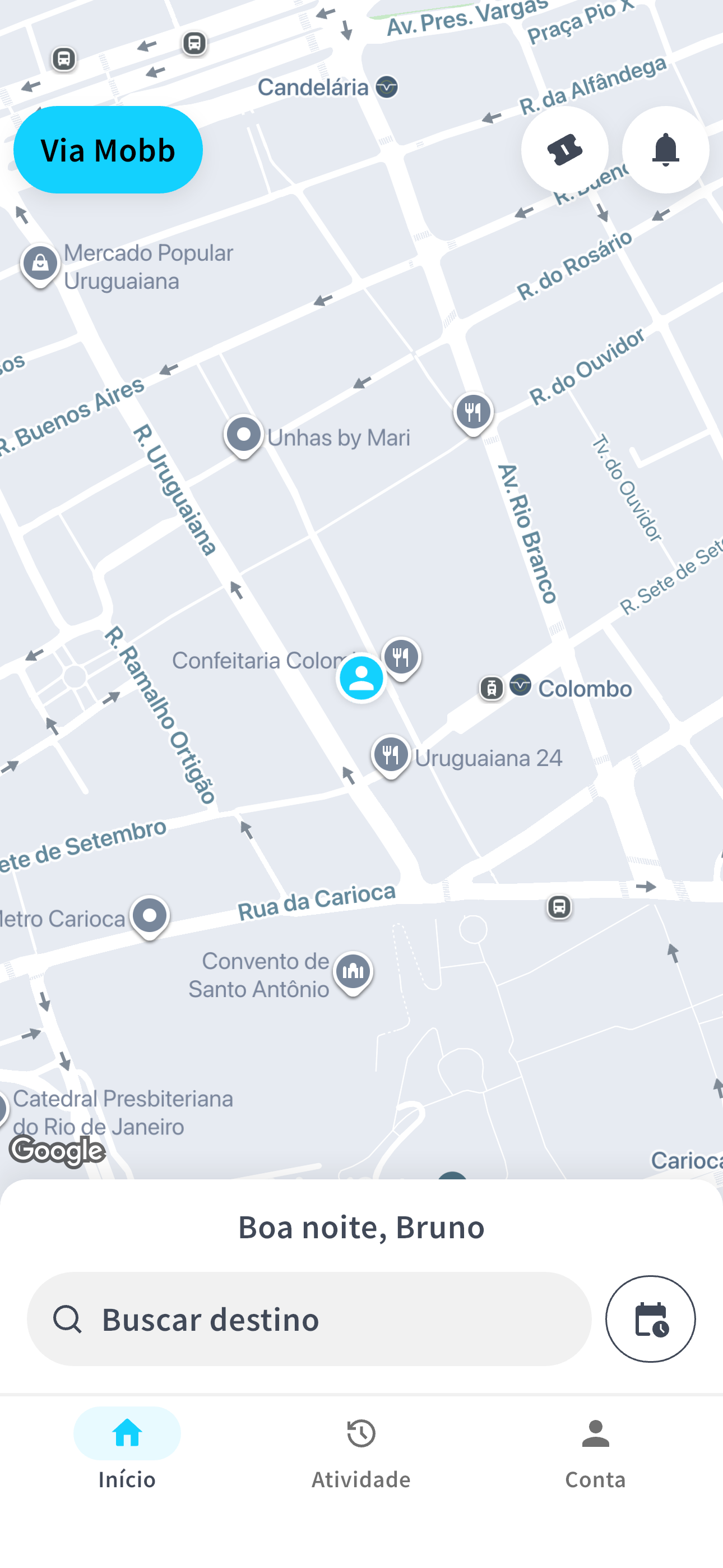 Via Mobb - Passageiro