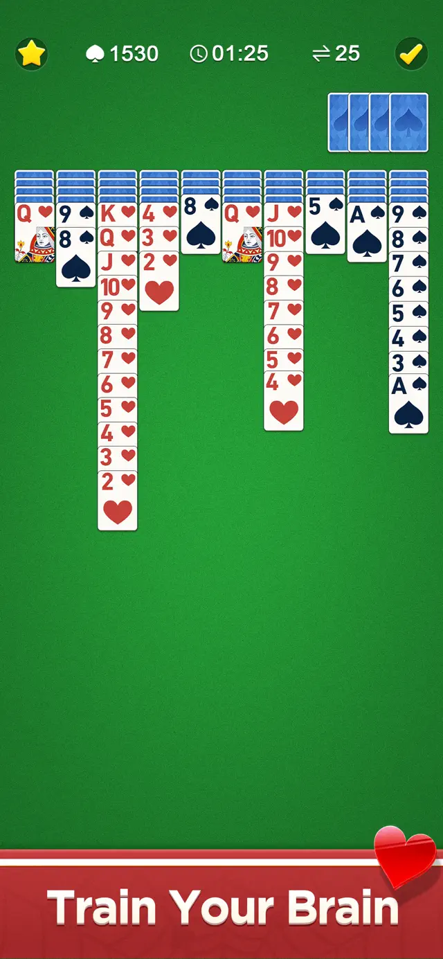 Classic Spider Solitaire Mania screenshot 2