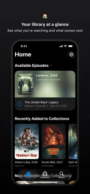 TapeTwo: Movie & TV Tracker screenshot 1
