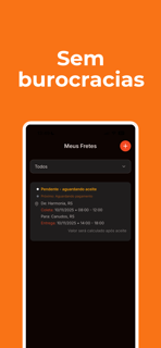 App Fretes screenshot 2