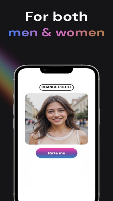 Face Rating - AI Beauty Scan Screenshot 3 - AppWisp.com Face Rating - AI Beauty Scan Screenshot 3 - AppWisp.com