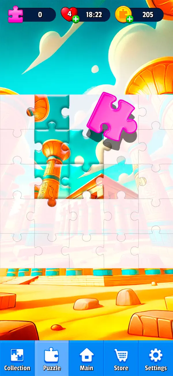 #5. Global Tile Odyssey (iOS) By: One Up Games Studio