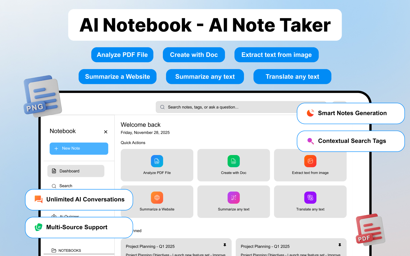 NoteBook - AI Notes Taker