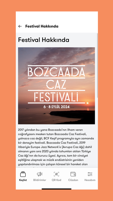 Bozcaada Caz Festivali Screenshot