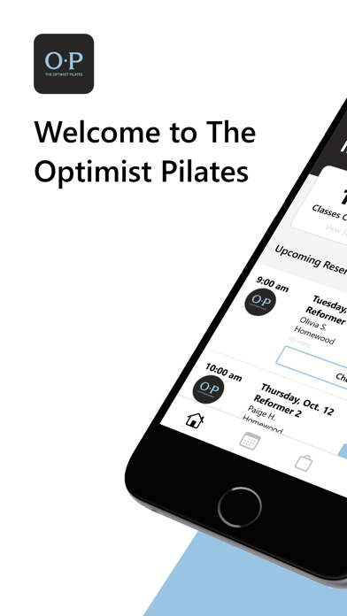The Optimist Pilates iPhone screenshot 1 - Health & Fitness app