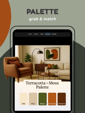 LUM: Color Picker & Palette iPad screenshot