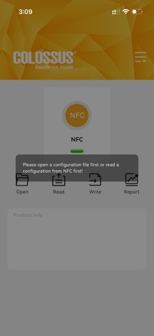 Colosuss NFC screenshot