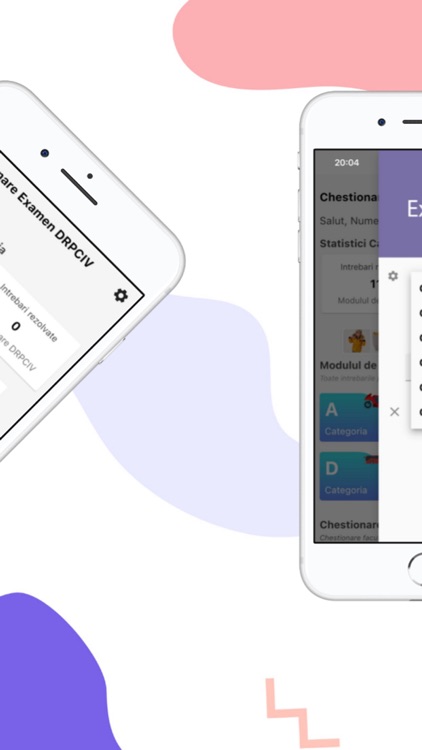 Chestionare Auto Examen DRPCIV