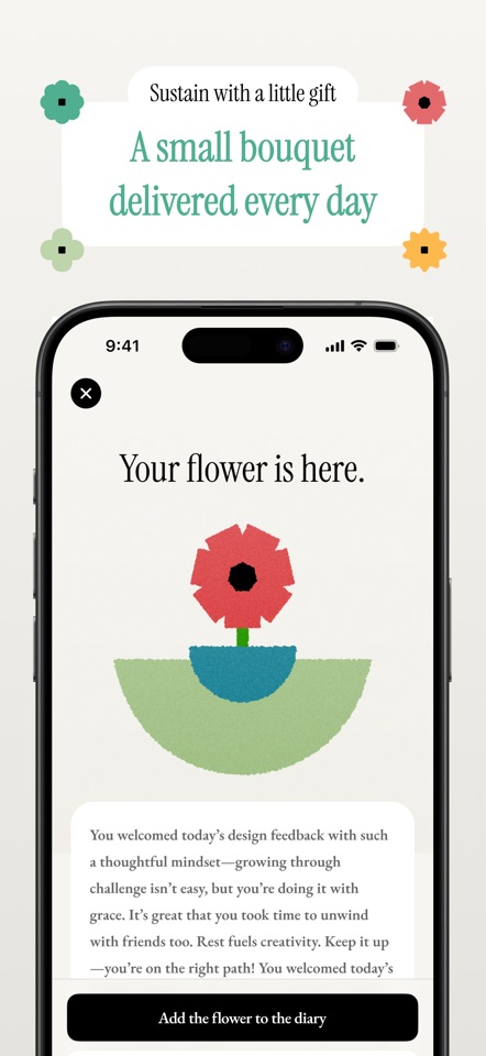 POSY – AI Self-Care Journal screenshot 2
