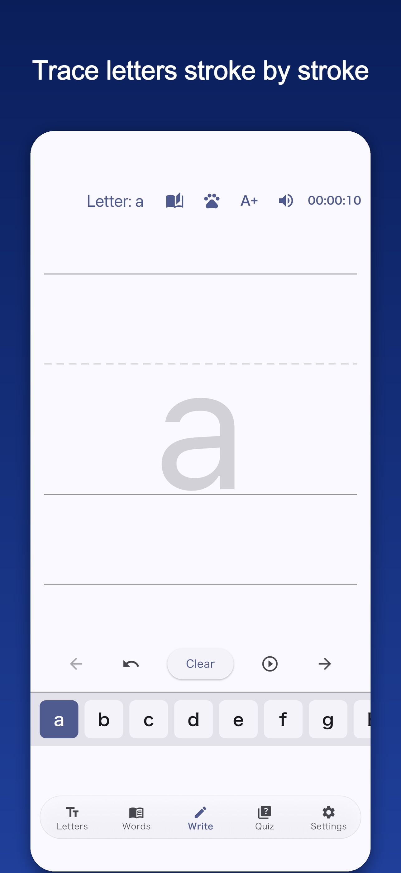 Screenshot 3 of English Beginner: Write & Hear