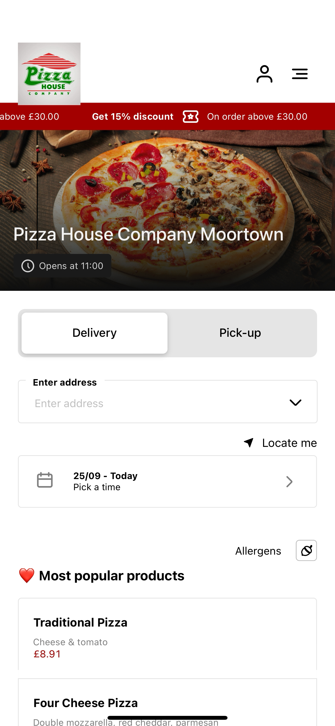 Pizza House Company Moortown