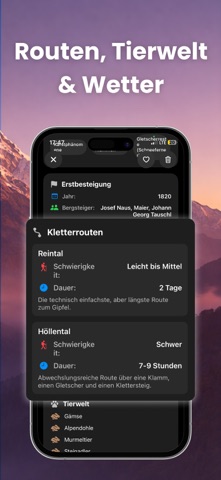 Berg Erkennen: Peak Lens iPhone screenshot 3
