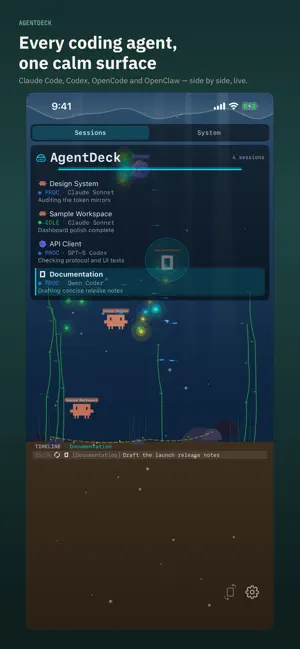 AgentDeck Dashboard screenshot 1
