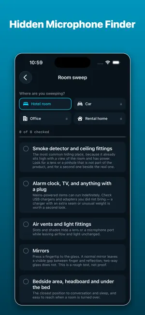 Listening Device Detector - LD screenshot 4