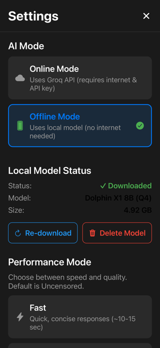 Dual AI Native Screenshot 2 of 3