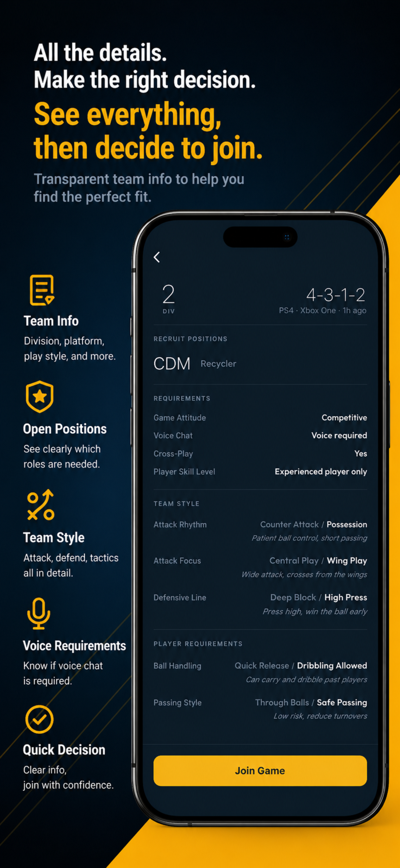 Clubin: Made for FC26 Pro Club screenshot 2