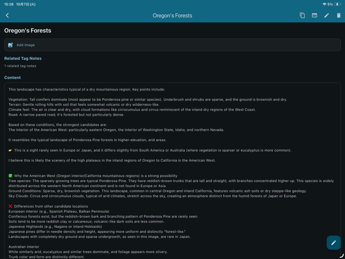 Tag Notes - Connect Ideas