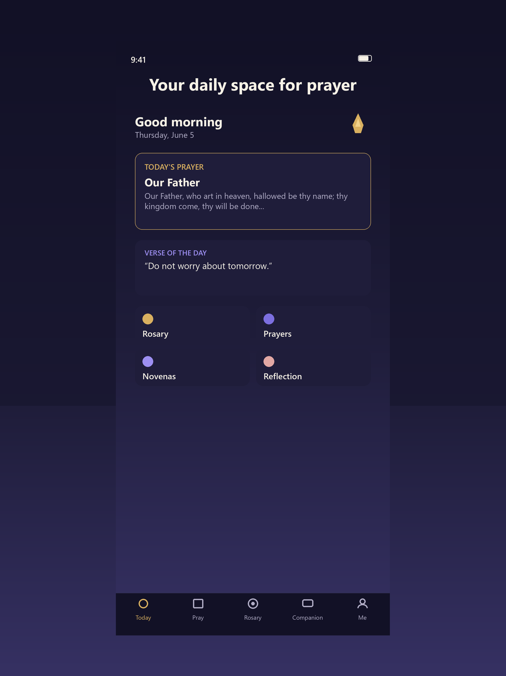 Oravia: Catholic Prayer screenshot 6