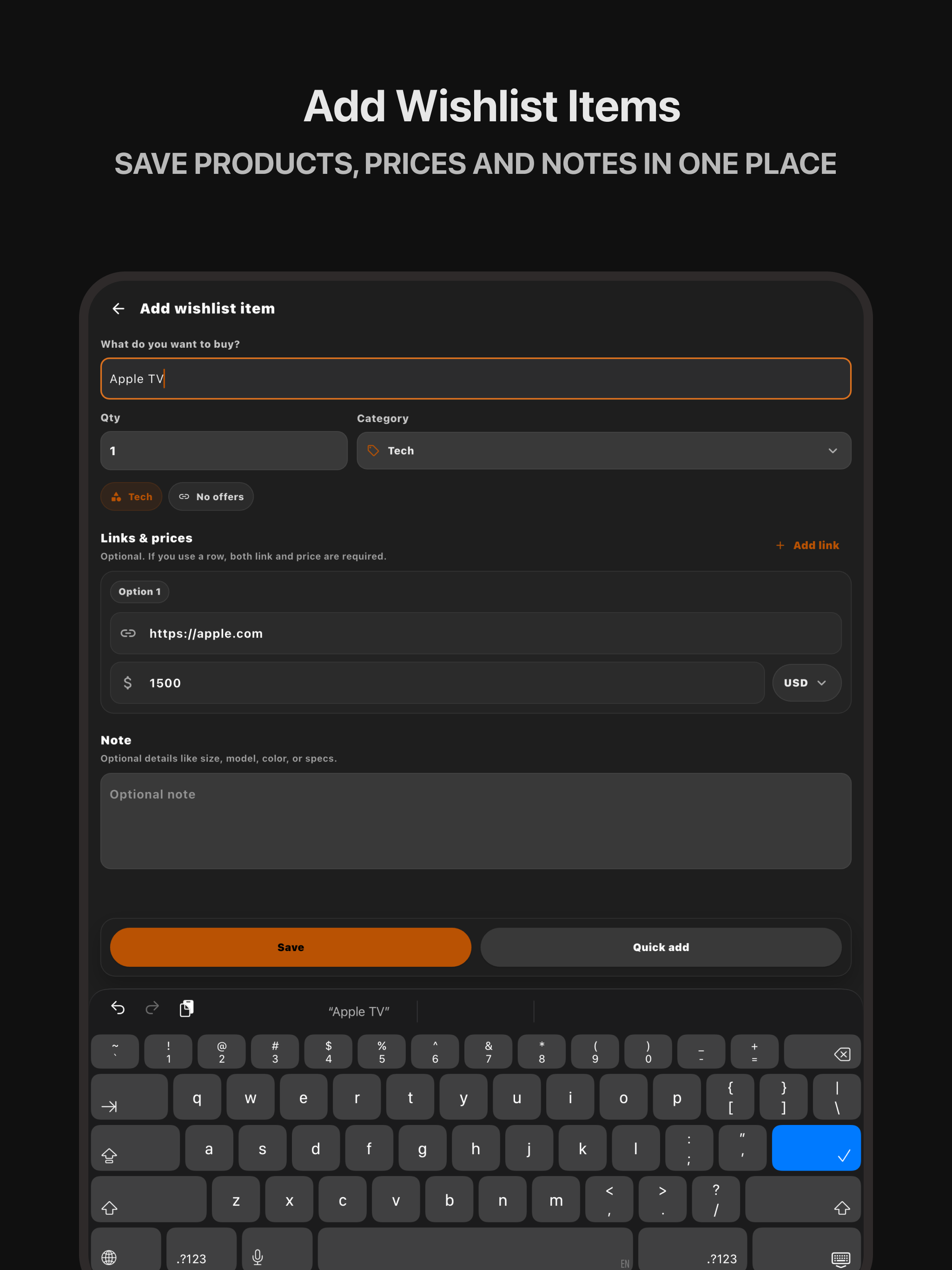 JoinListy: Shared Lists screenshot 19