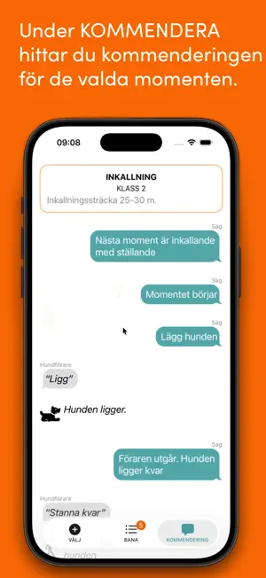 Kommendera mera screenshot 2