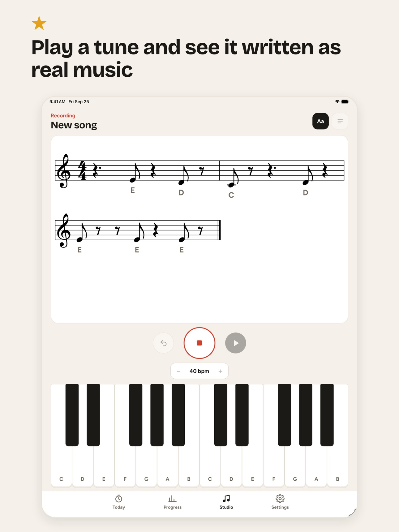 Screenshot 8 of Practice Log: Piano & Music