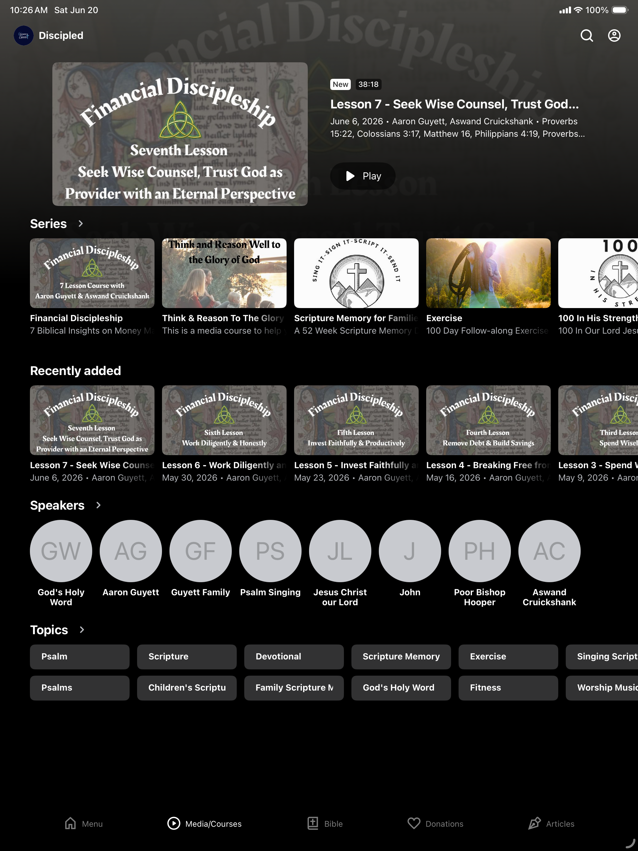 Discipled In Christ screenshot 10