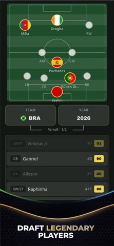 Draft XI: Soccer Legends Sim Screenshot 1 of 4