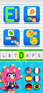 Kids Reading Games: ABC Dinos screenshot #8 for iPhone