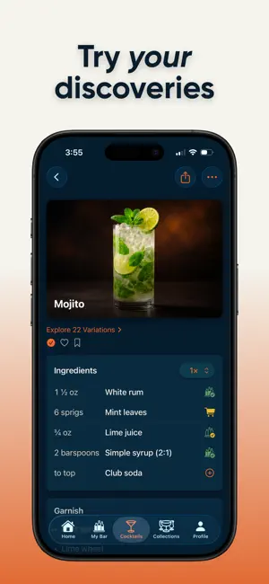 BarKeeper: Cocktail Companion iPhone screenshot 5